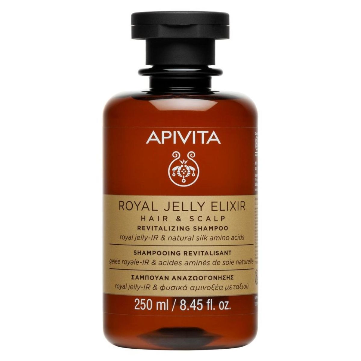 APIVITA - Shampoo Revitalizante Y Redensificante Royal Jelly Elixir 250Ml Apivita