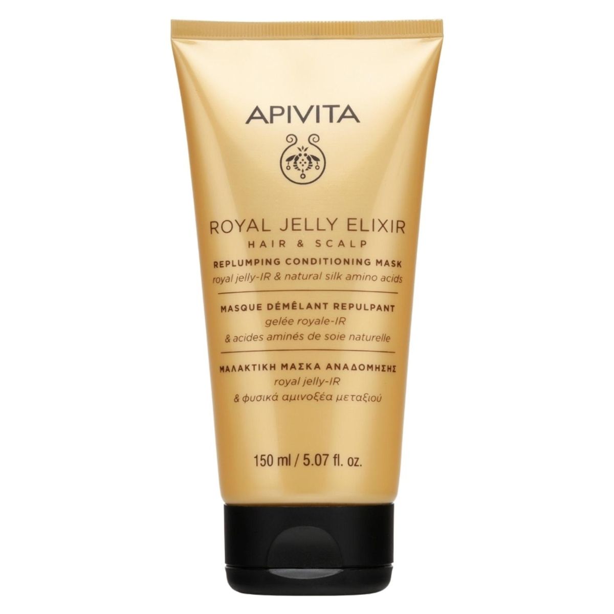 APIVITA - Mascarilla Voluminizadora Y Acondicionadora Royal Jelly Elixir 150Ml Apivita