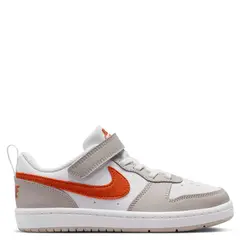 NIKE - Court Borough Loess+ Zapatilla Urbana Niño Blanco (32 a 34)