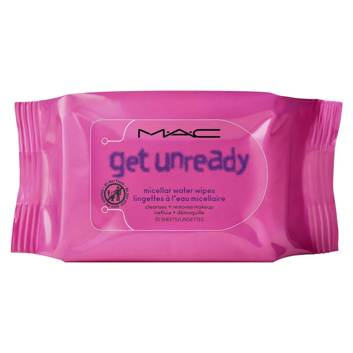  - Toallitas Desmaquillantes Get Unready Micellar Water Wipes Maccosmetics