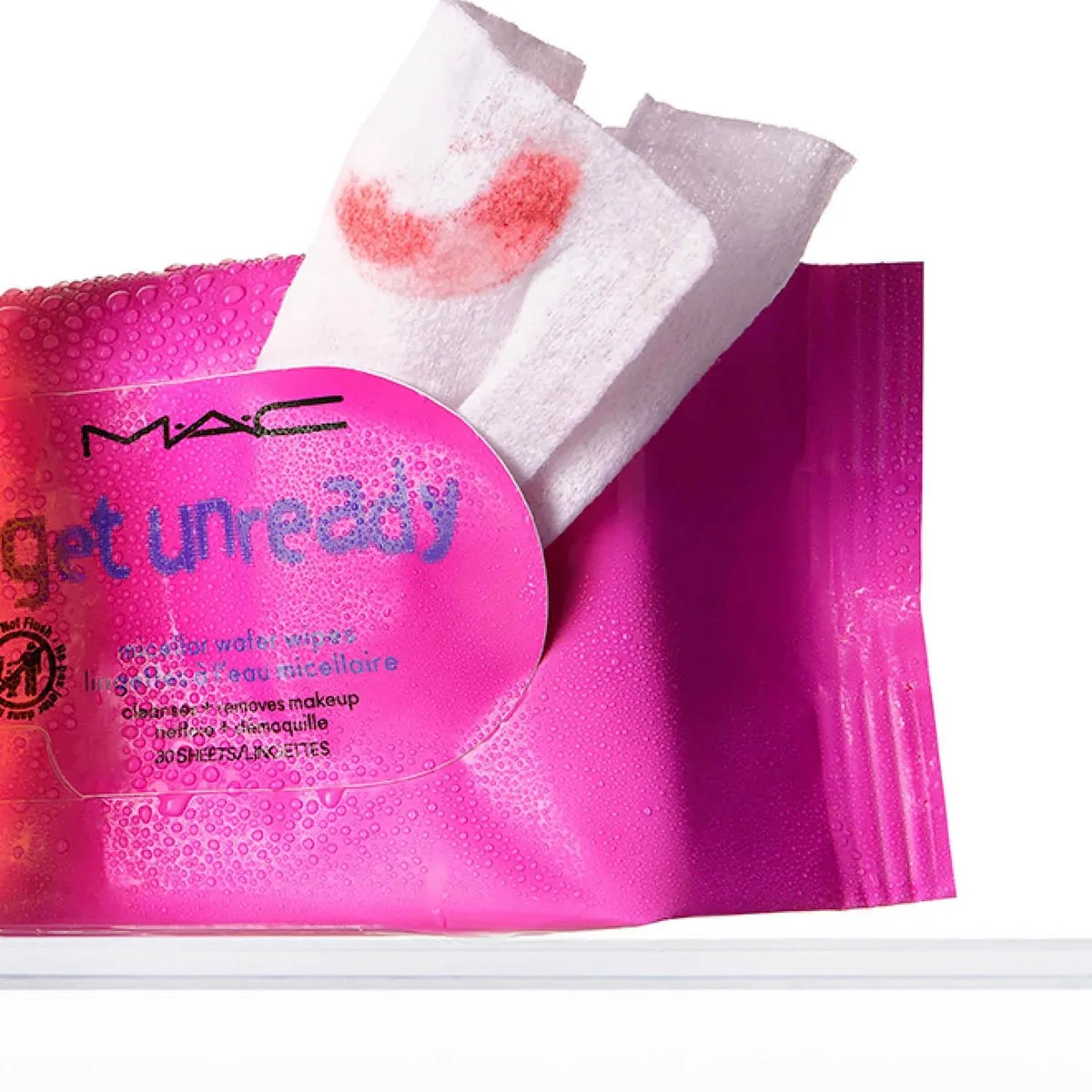  - Toallitas Desmaquillantes Get Unready Micellar Water Wipes Maccosmetics