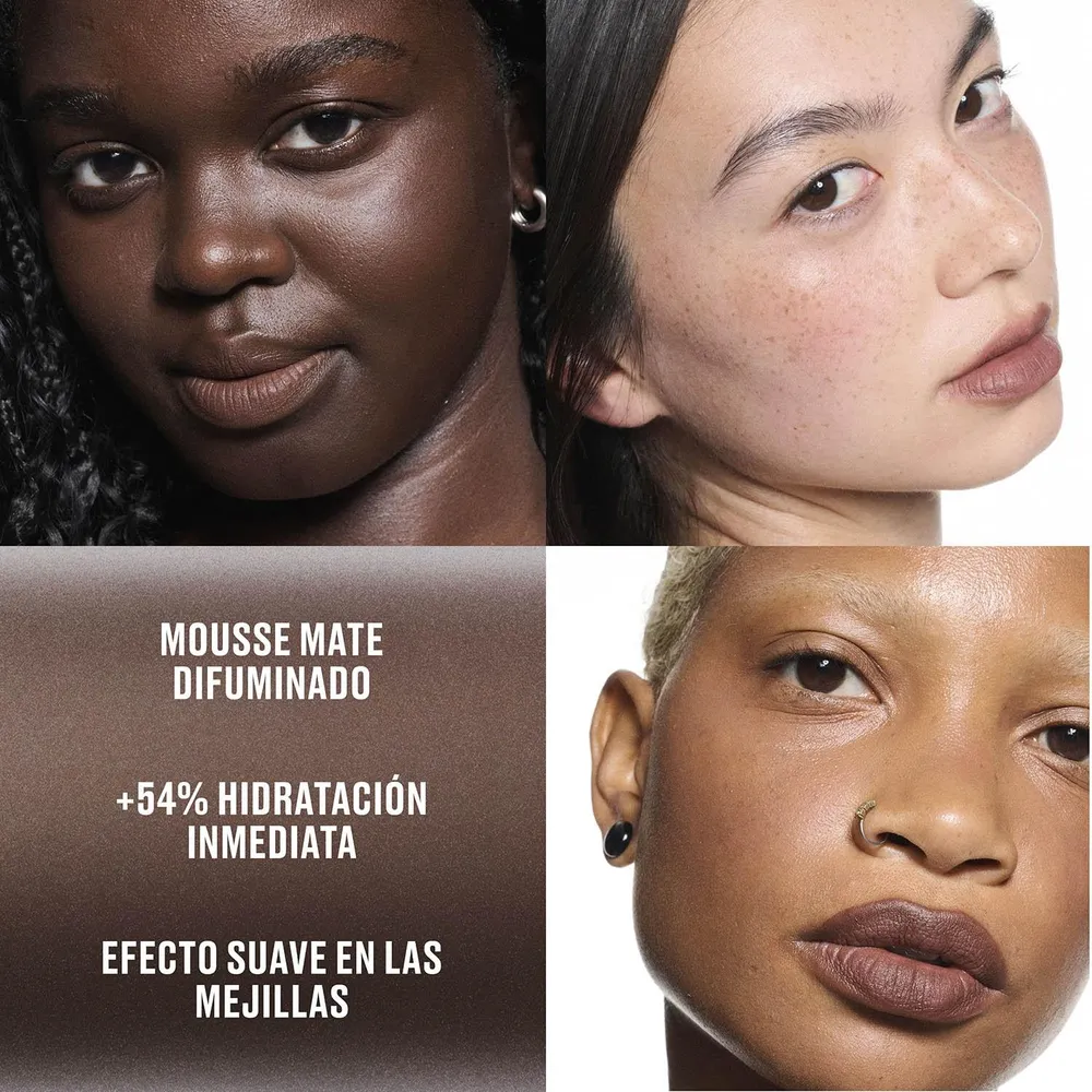 MAC Powder Kiss Lip & Cheek Mousse Chestnut, foto 3