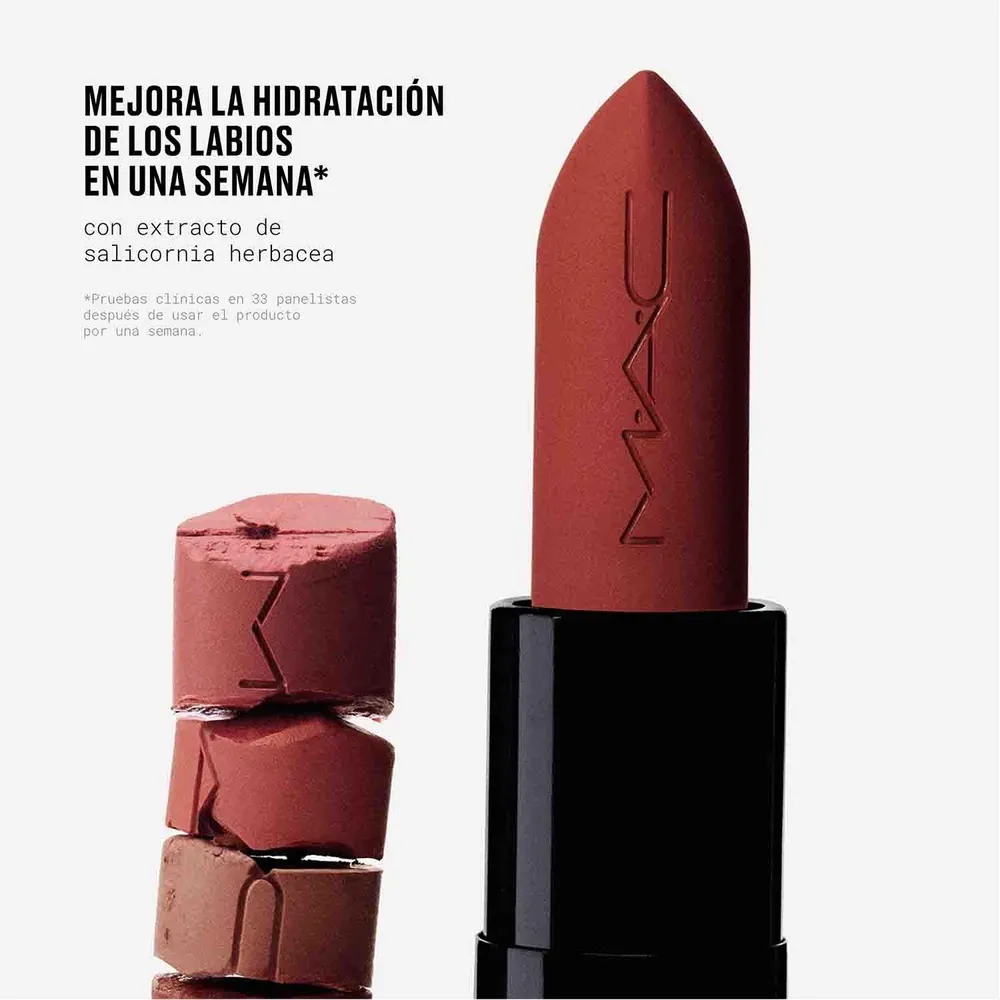 Mac Powder Kiss Hazy Matte Lipstick Dubonnet Buzz, foto 6