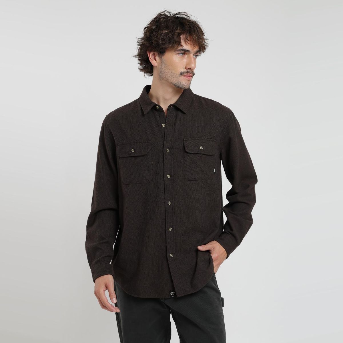 FROENS - Camisa Lino Hombre Froens