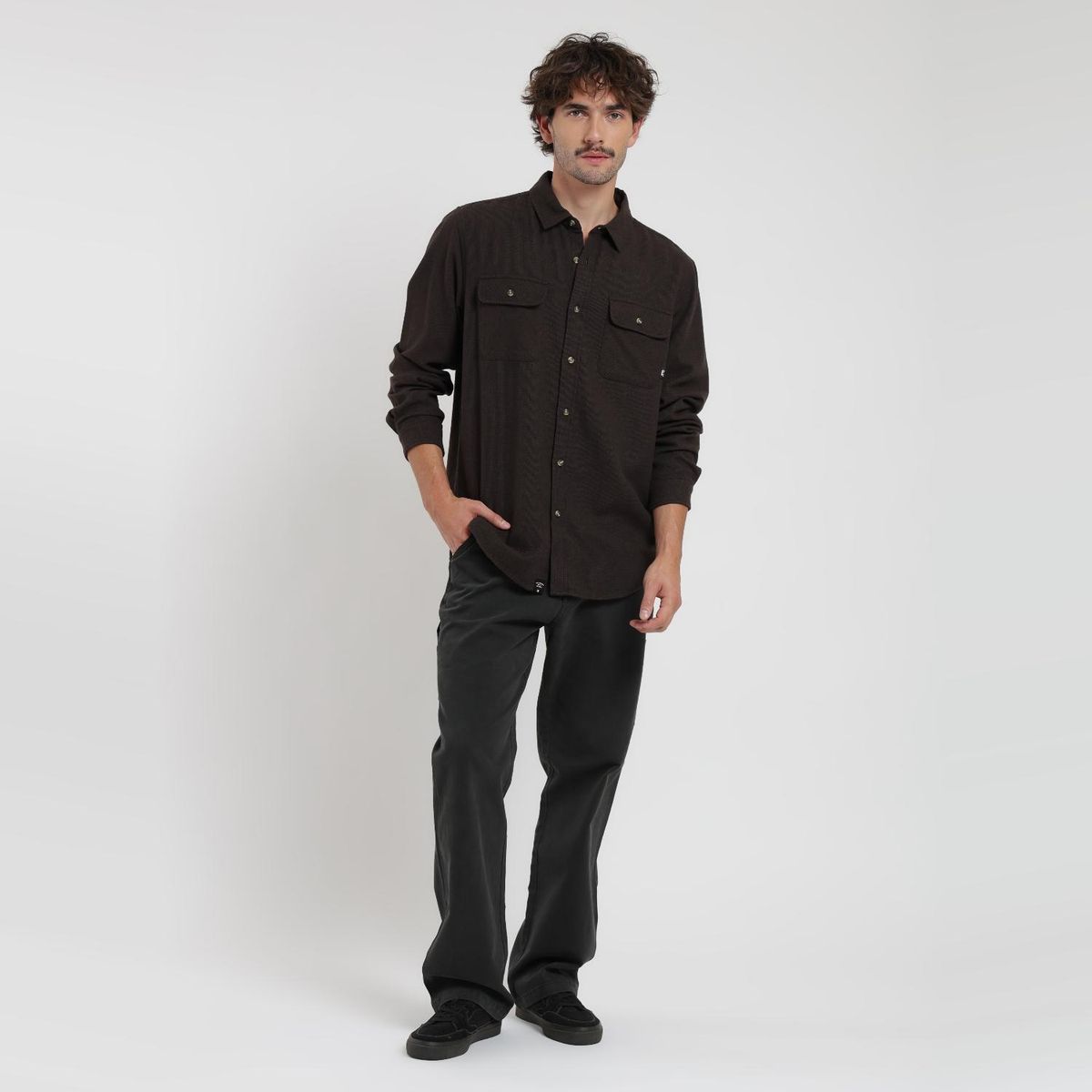 FROENS - Camisa Lino Hombre Froens