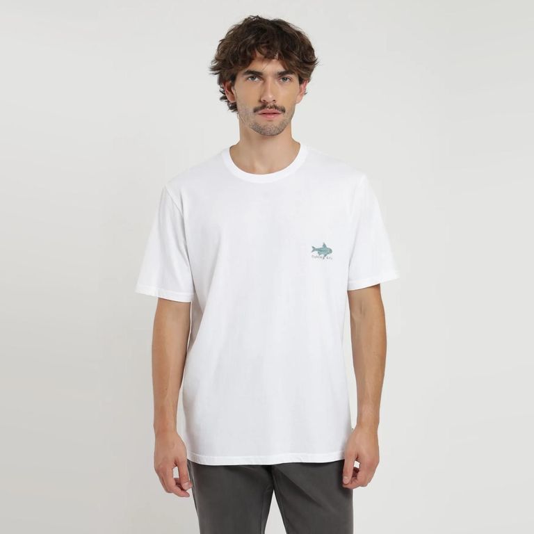 Polera Manga Corta Algodón Hombre