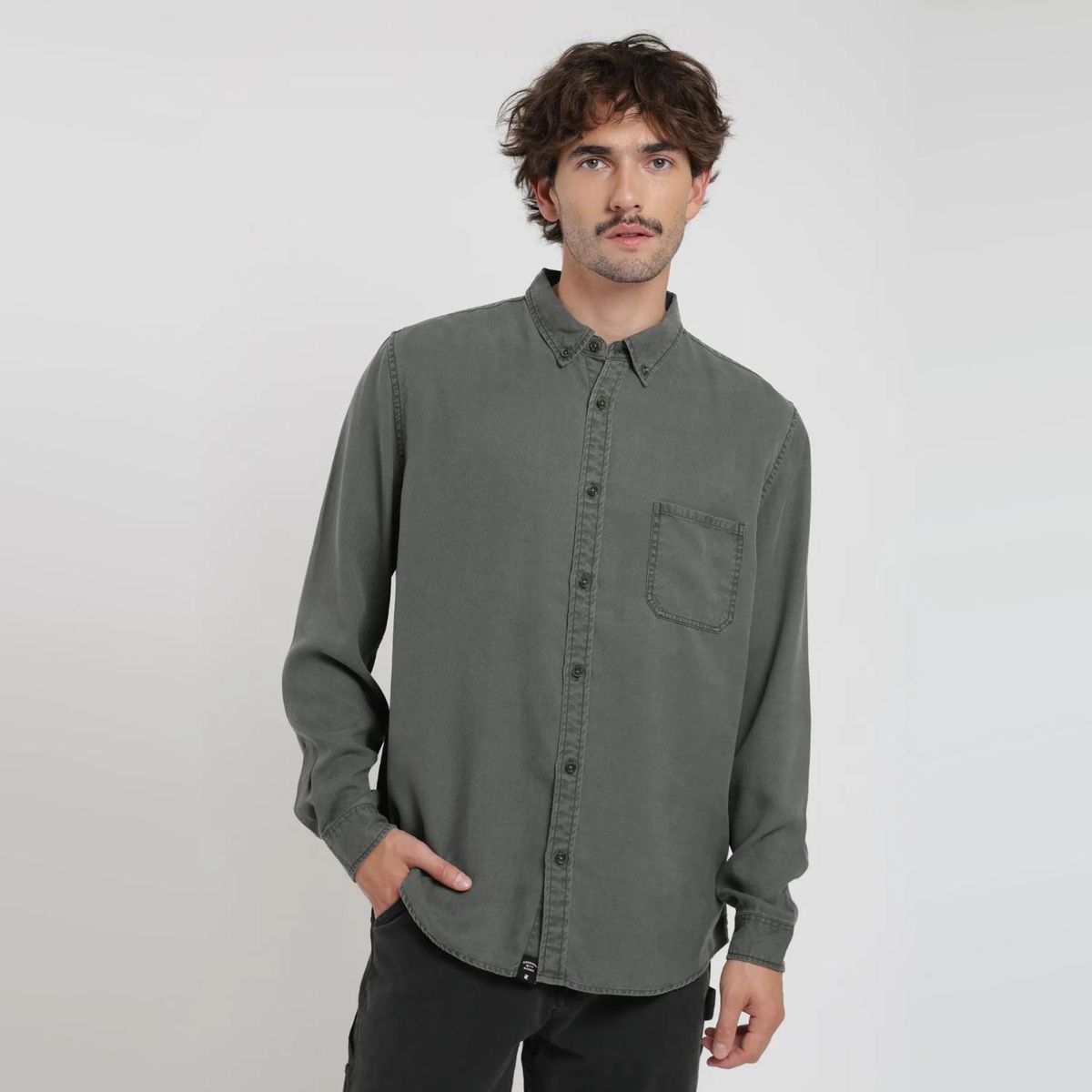 FROENS - Camisa Manga Larga Urban Hombre Froens