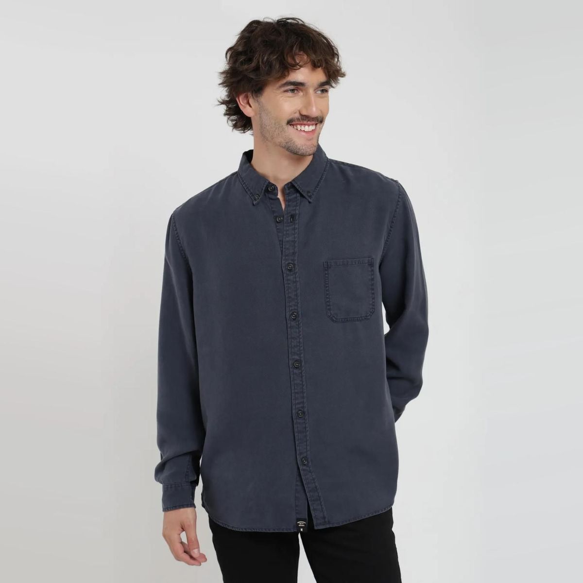 FROENS - Camisa Manga Larga Urban Hombre Froens
