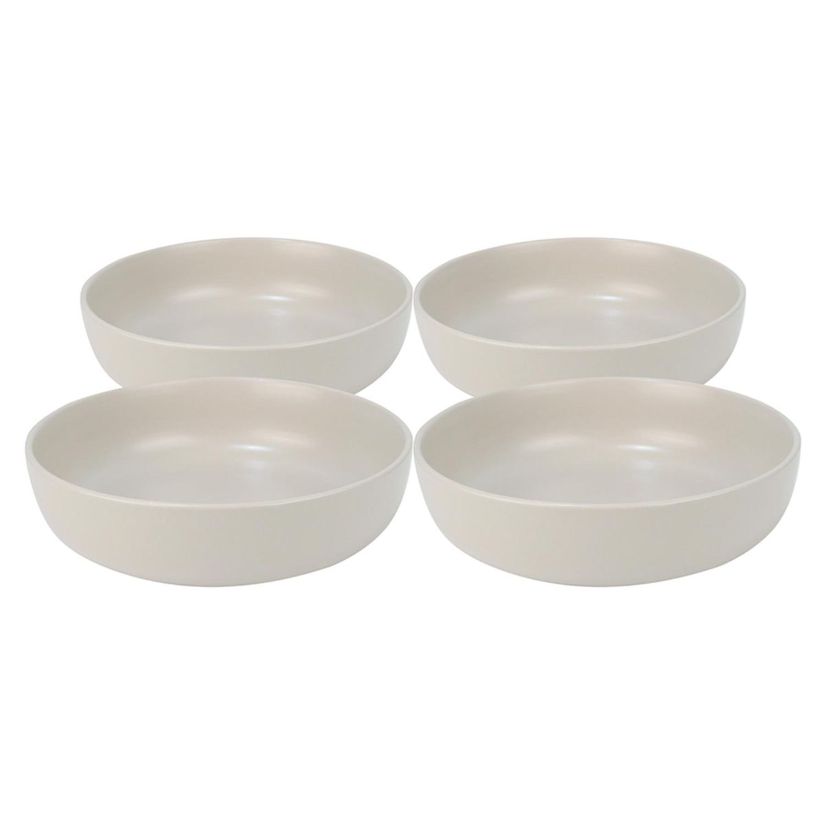 DORAL - Set 4 Piezas Plato Hondo PortoCerámica Doral