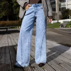 RAINDOOR - Jeans Corte Pierna Mujer