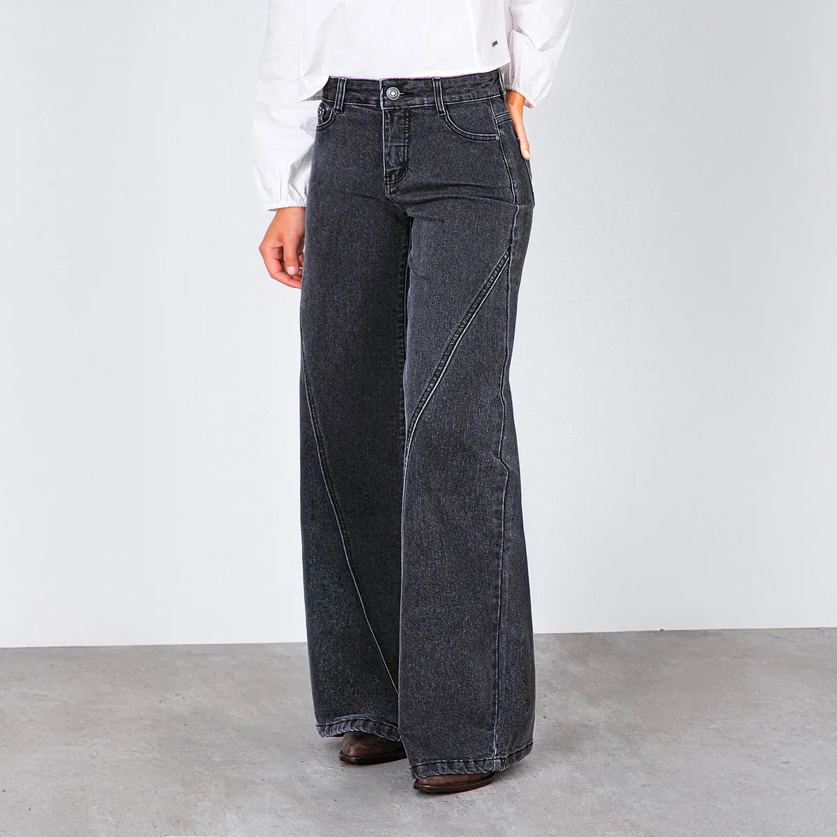 RAINDOOR - Jeans Corte Pierna Mujer Raindoor