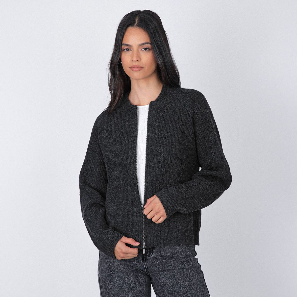 RAINDOOR - Cardigan Zipper Mujer Raindoor