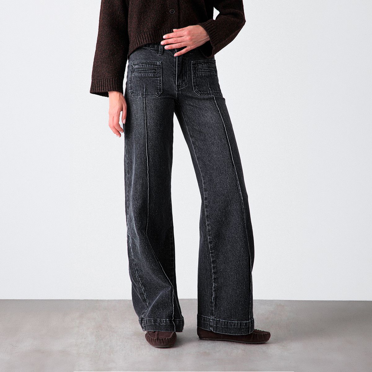 RAINDOOR - Jeans Wide Leg Mujer Raindoor