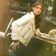 RAINDOOR - Trench Corto Mujer