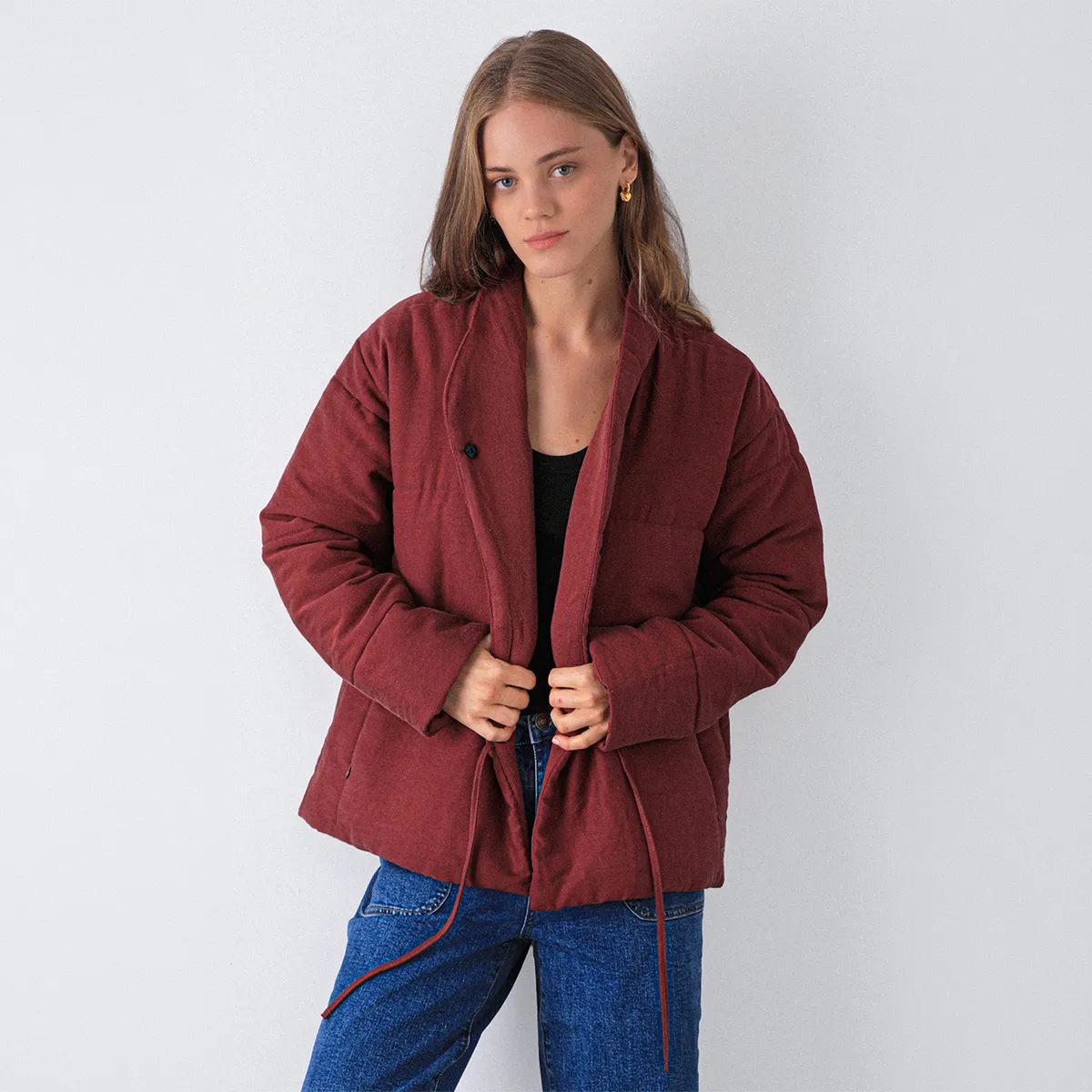 RAINDOOR - Chaqueta Cruzado Mujer Raindoor