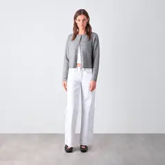 RAINDOOR - Pantalón Straight Tiro Bajo Mujer