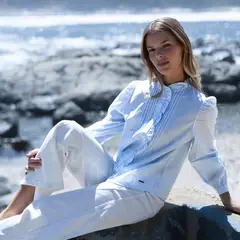 RAINDOOR - Blusa Vuelo Frontal Mujer