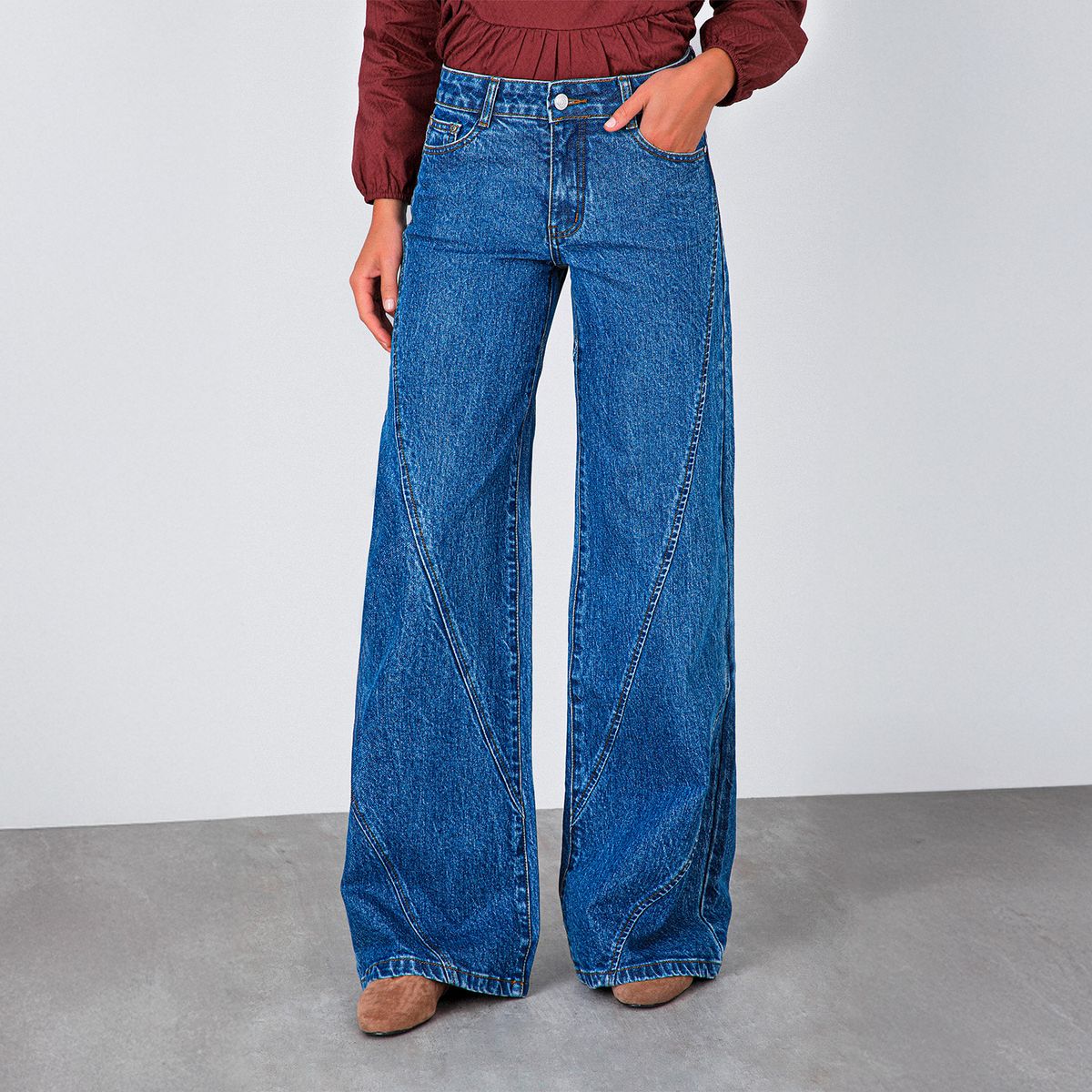 RAINDOOR - Pantalón Cortes Cruzados Mujer Raindoor
