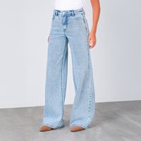 Pantalón Wide Leg Tiro Alto Mujer