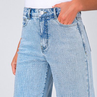 Imagen 2 del producto Pantalón Wide Leg Tiro Alto Mujer