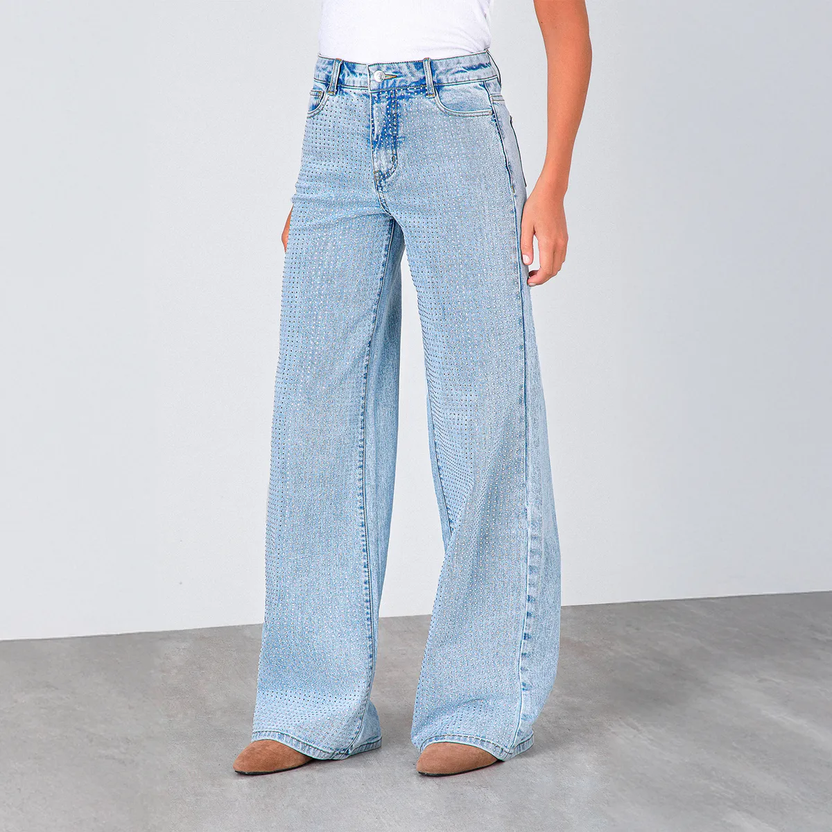 RAINDOOR - Pantalón Wide Leg  Mujer Raindoor