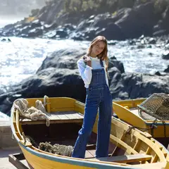 RAINDOOR - Jardinera Denim Frutillar Mujer