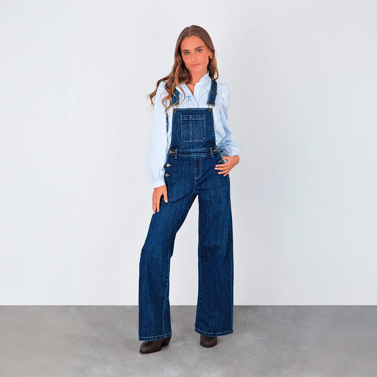 RAINDOOR - Jardinera Denim Mujer Raindoor