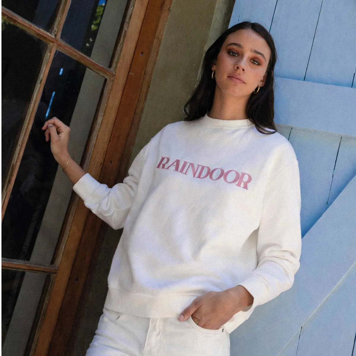 RAINDOOR - Polerón Logo Bordado Mujer Raindoor