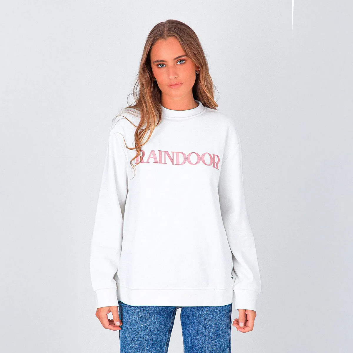 RAINDOOR - Polerón Logo Bordado Mujer Raindoor