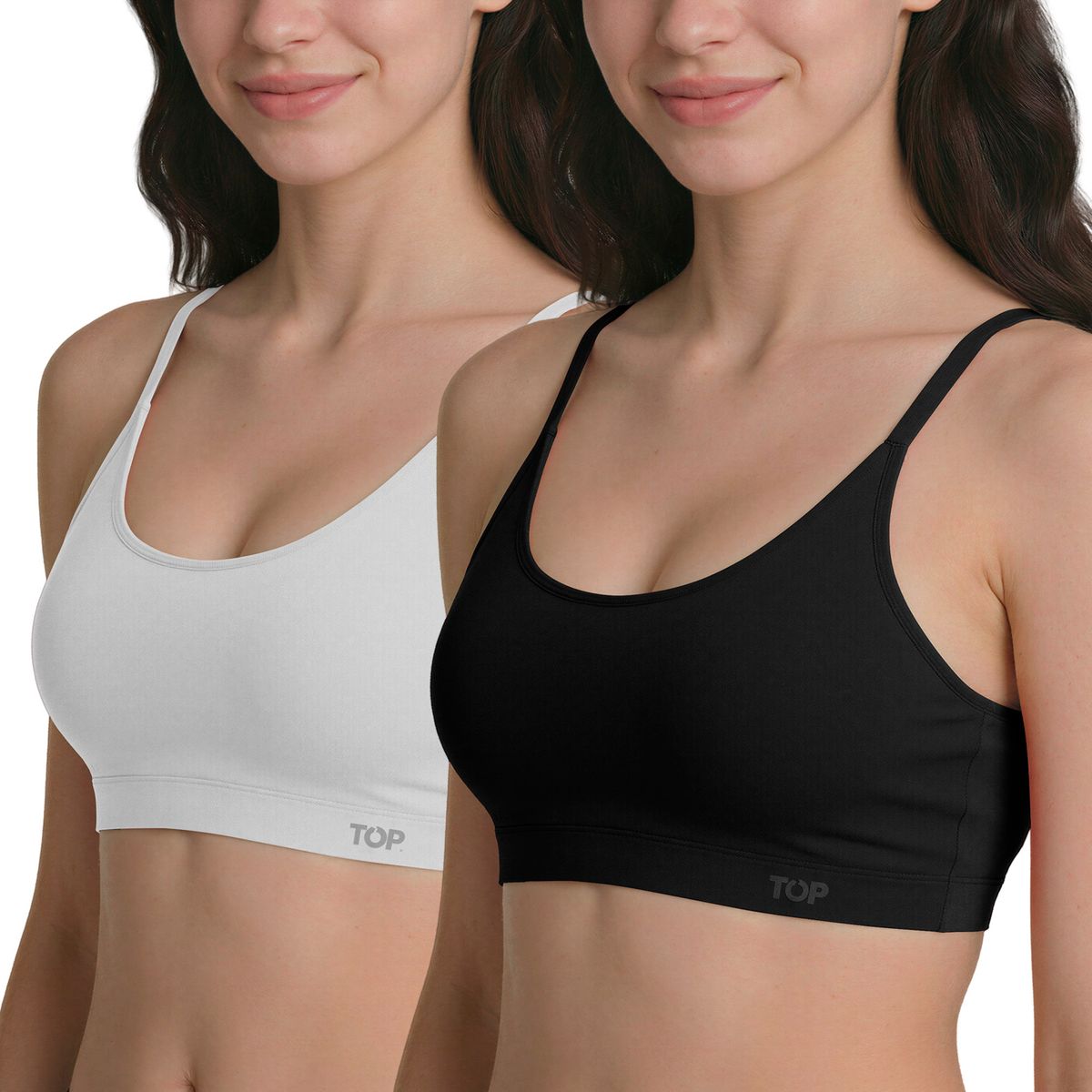TOP - Pack 2 Petos Deportivos Mujer Top