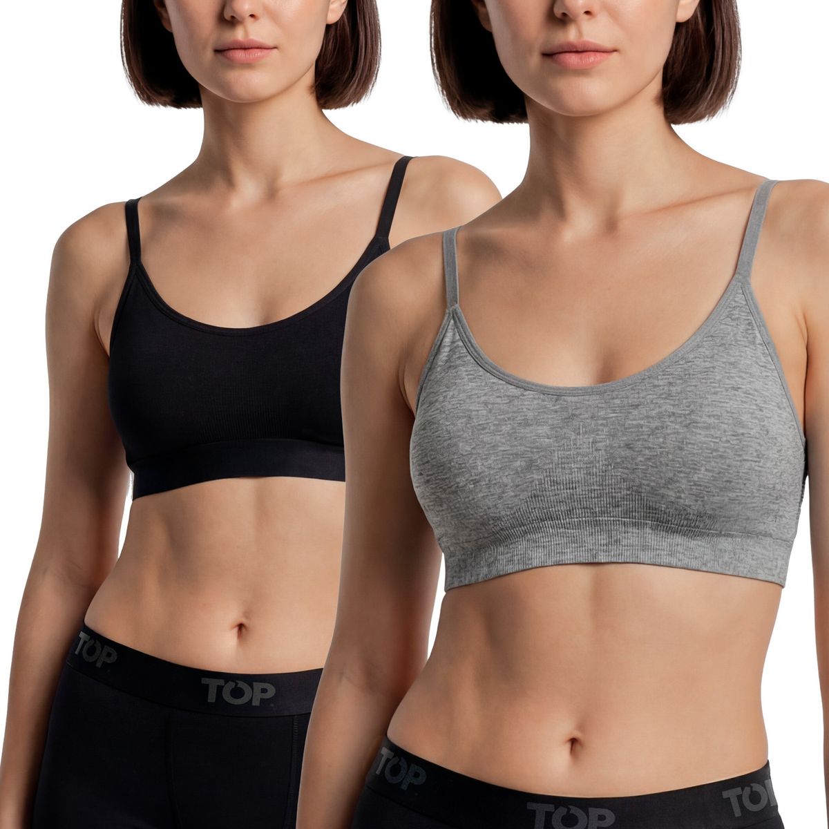 TOP - Pack 2 Petos Deportivos Mujer Top