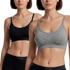 TOP - Pack 2 Petos Deportivos Mujer