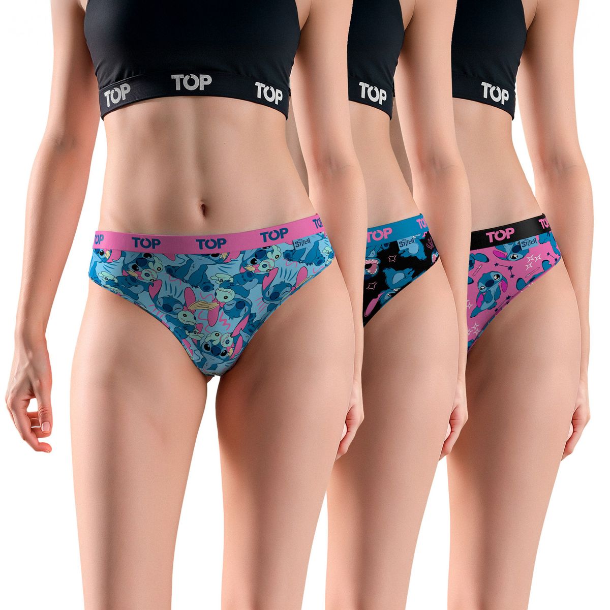 TOP - Pack 3 Calzones Mujer Top