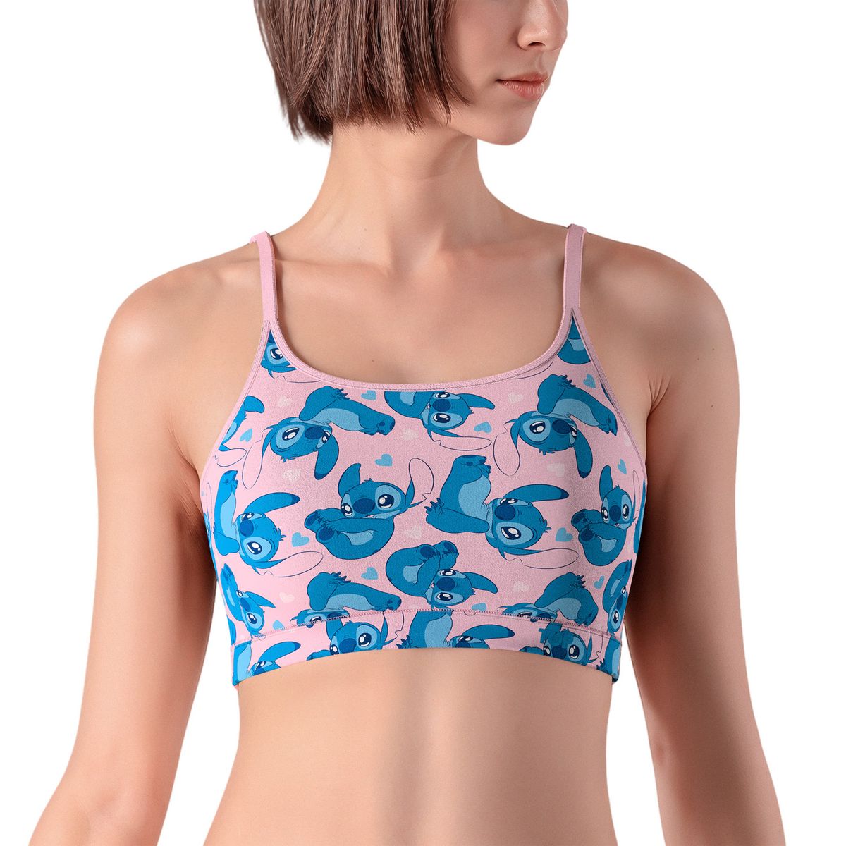 TOP - Peto Deportivo Mujer Stitch