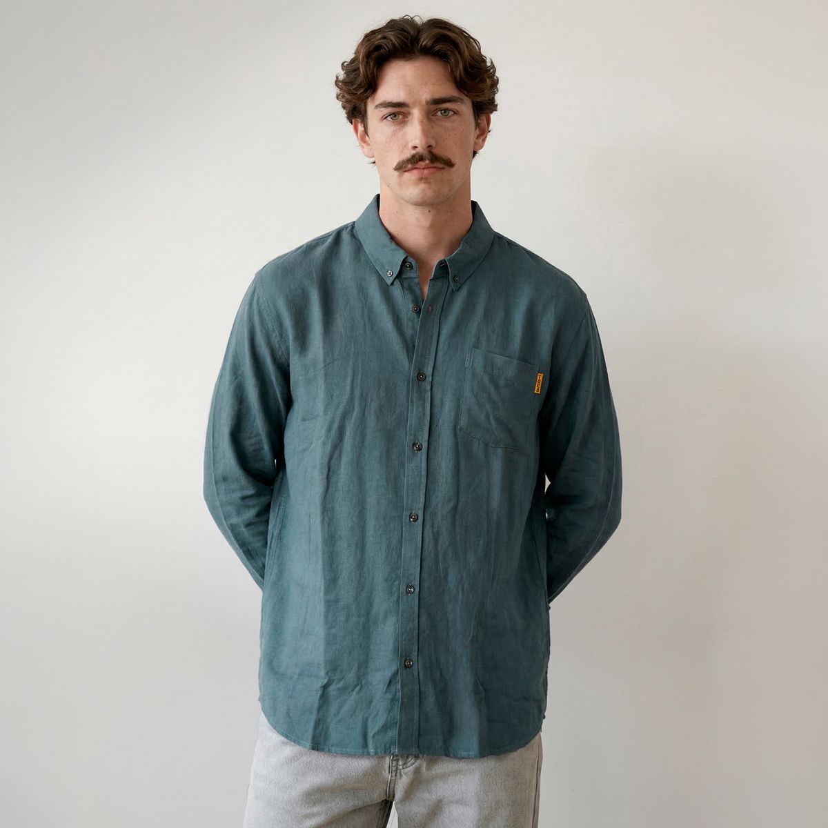 TOKE - Camisa Manga Larga Hombre Toke