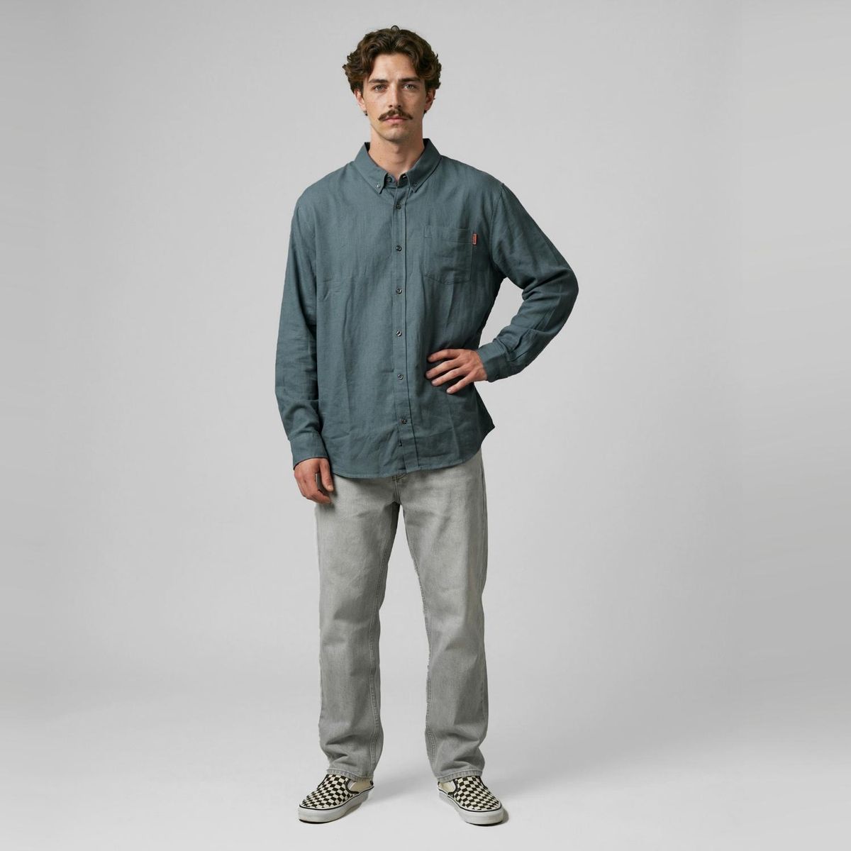 TOKE - Camisa Manga Larga Hombre Toke