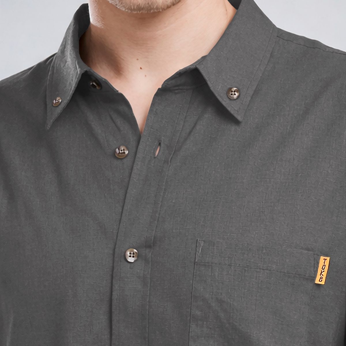 TOKE - Camisa Manga Larga Hombre Toke