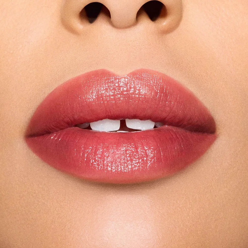 Mac Lustreglass Sheer-Shine Lipstick Kissing Strangers, foto 3