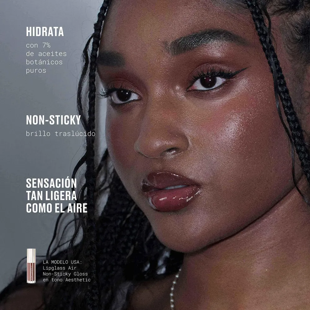 Mac Lipglass Air Non-Sticky Gloss Mini Frosting, foto 5