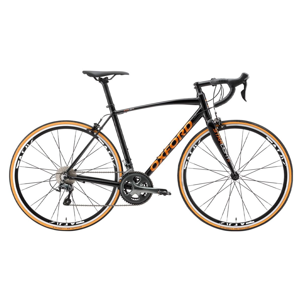 OXFORD - Bicicleta Ruta-Pista Unisex Aro 28 Starlight 5 20V T49 Negro Oxford