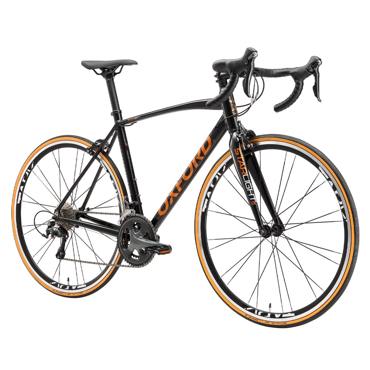 OXFORD - Bicicleta Ruta-Pista Unisex Aro 28 Starlight 5 20V T49 Negro Oxford