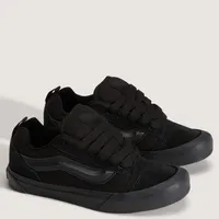 Knu Skool Zapatilla Urbana Niño Cuero Negro (38 A 39)
