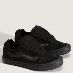 VANS - Knu Skool Zapatilla Urbana Niño Cuero Negro (38 A 39)