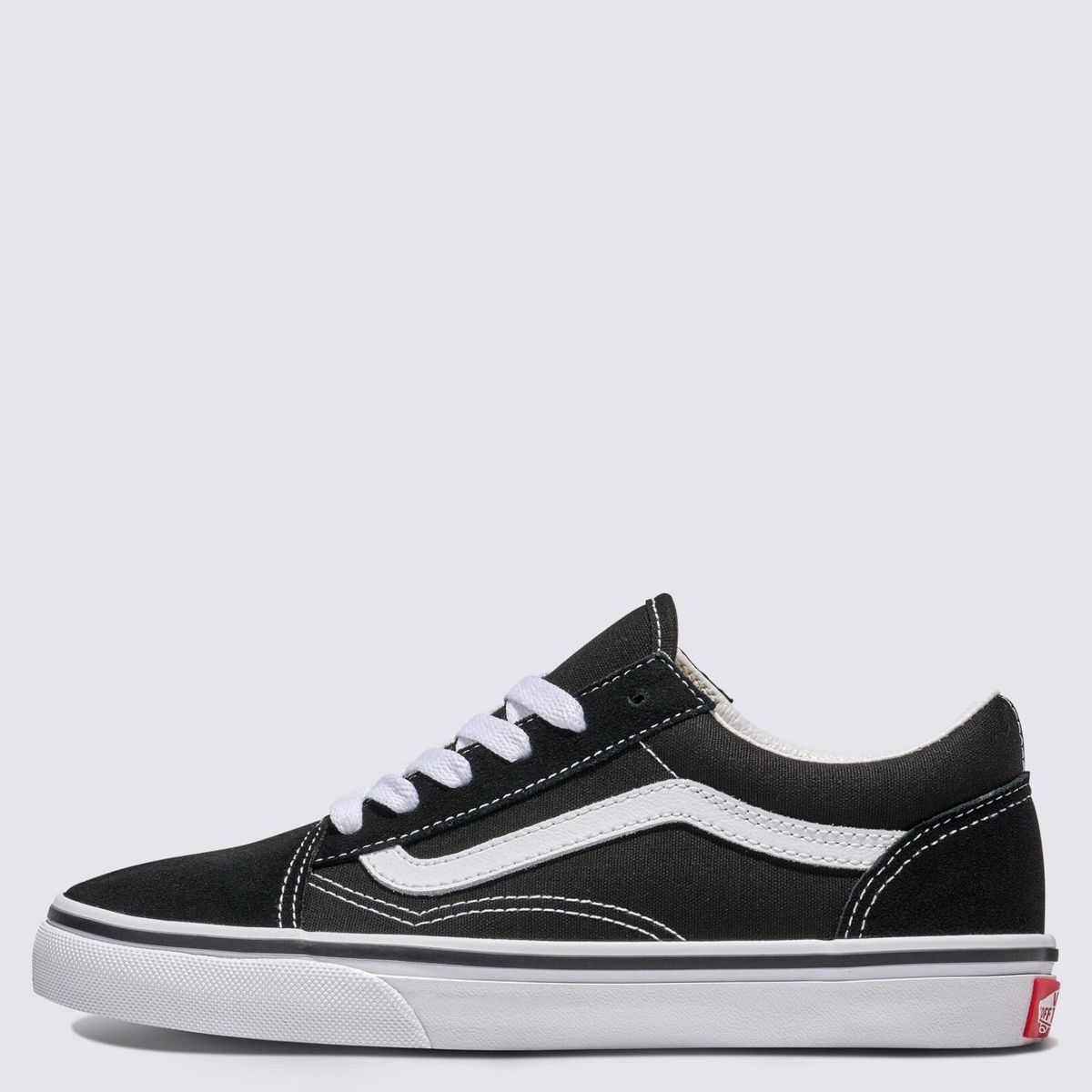 VANS - Old Skool Zapatilla Urbana Hombre Cuero Negro Vans