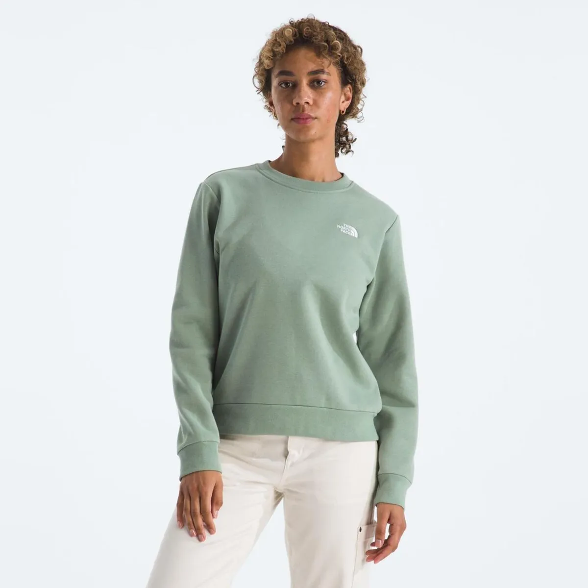 THE NORTH FACE - Polerón Evo Emb Crew Mujer The North Face