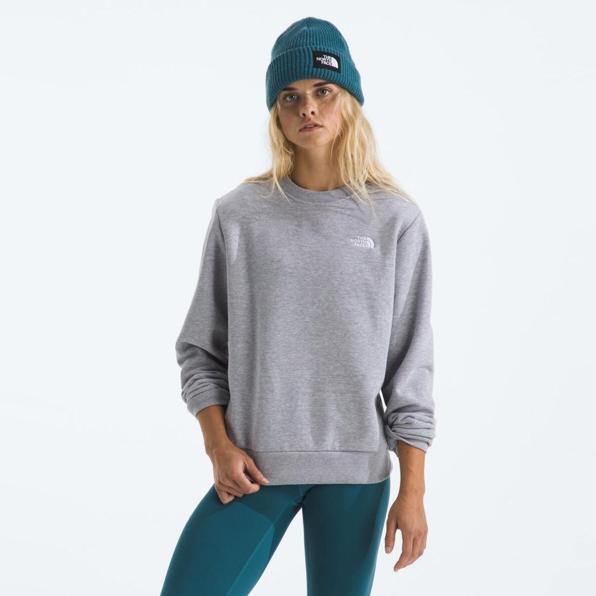 THE NORTH FACE - Polerón Evo Emb Crew Mujer The North Face