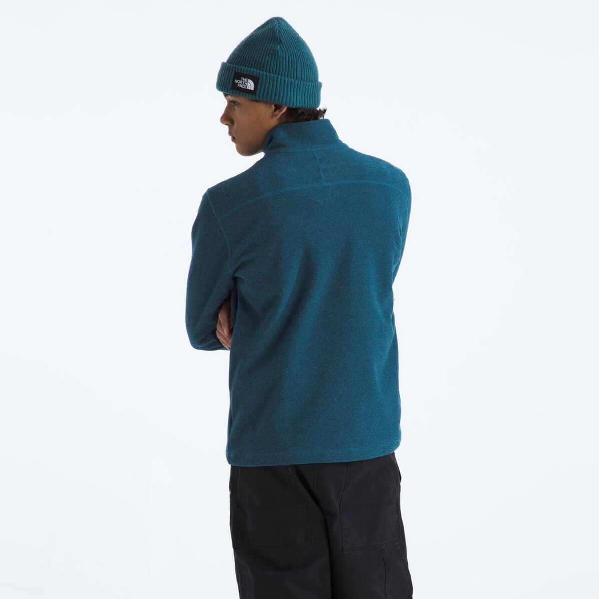 THE NORTH FACE - Polar Textured Cap Rock 1/4 Hombre The North Face