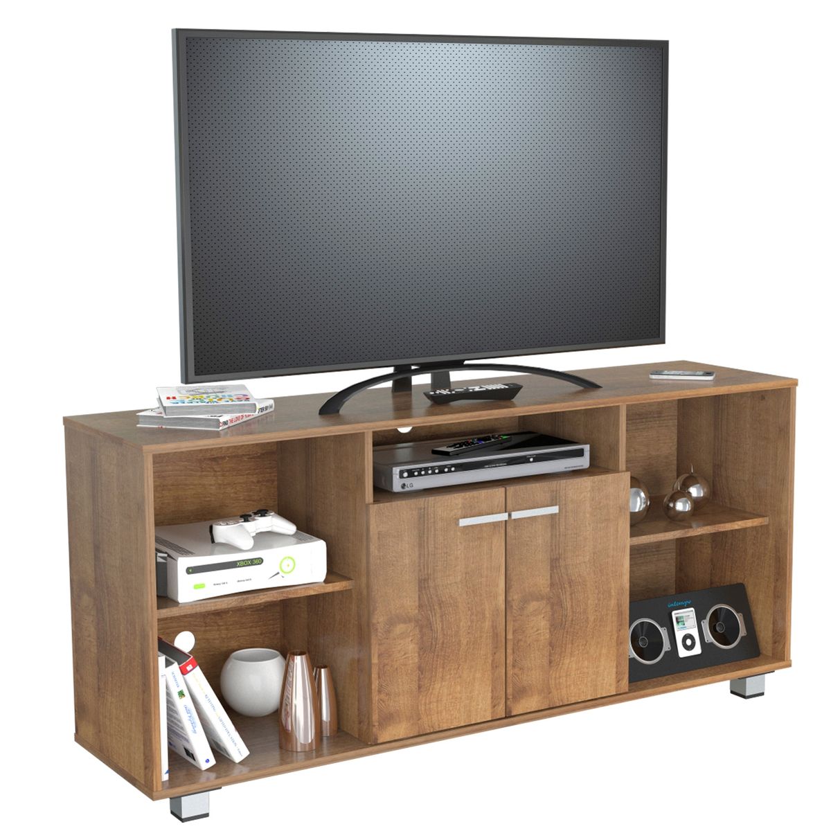 INVAL - Racks mtv 17919 amaretto 60 pulgadas Inval