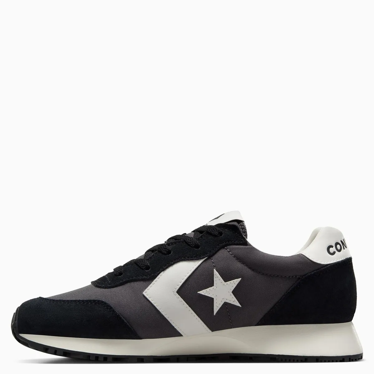 CONVERSE - Omega Trainer Zapatilla Urbana Hombre Cuero Negro Converse