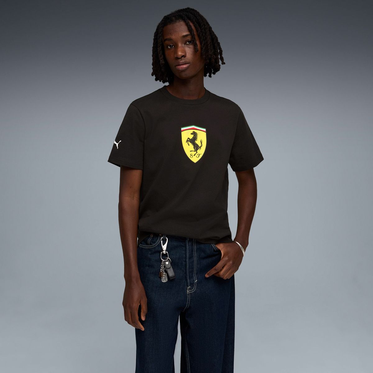 PUMA - Polera Ferrari Colored Shield Tee Puma